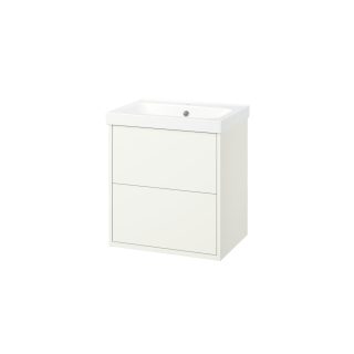 Lavabo Dolabı Kombinasyonu, Beyaz, 62x49x69 cm