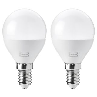 LED Ampul E14, Beyaz, 45 mm, 806 lm, Reostalı