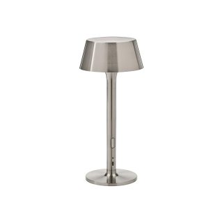 LED Taşınabilir Lamba, Nikelaj Kaplama, 29 cm