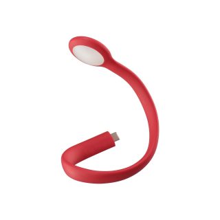 LED'li USB Lamba, Kırmızı, 30 cm