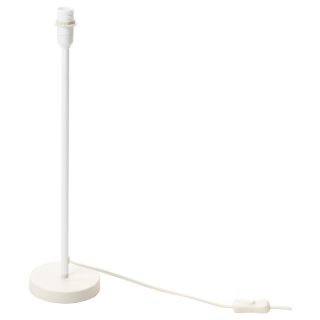 Masa Lambası Tabanı, Beyaz, 48 cm
