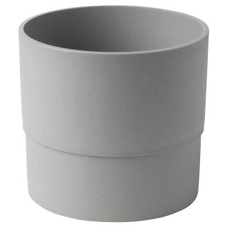Plastik Saksı, Gri, 15 cm