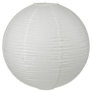 Sarkıt Lamba Abajur Başlığı, Beyaz, 45 cm, El Yapımı