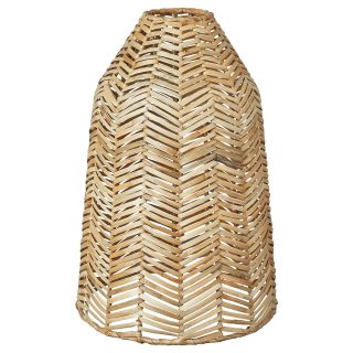 Sarkıt Lamba Abajur Başlığı, Rattan, 29 cm