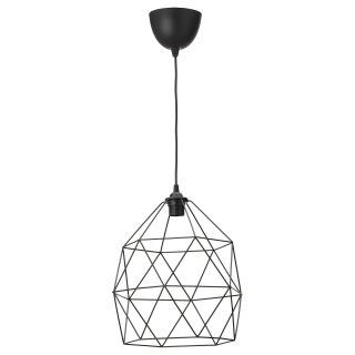 Sarkıt Lamba, Siyah, 30 cm