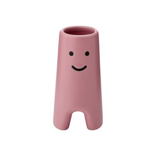 Seramik Vazo, Pembe, 10 cm