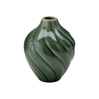 Seramik Vazo, Yeşil, 12 cm