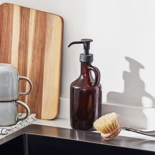 Sıvı Sabunluk, Kahverengi, 380 ml