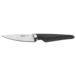 Soyma Bıçağı, Paslanmaz Çelik-Siyah, 9 cm