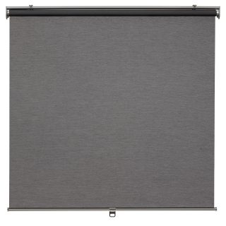 Stor Perde, Gri, 60x195 cm, Şeffaf Kumaş, Polyester