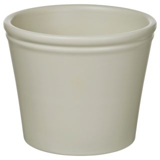Toprak Saksı, Açık Gri-Bej, 9 cm