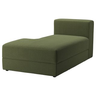 Uzanma Koltuğu, Koyu Sarı-Yeşil, Kolçaksız