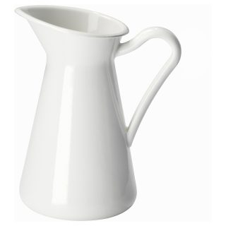 Vazo/Sürahi, Beyaz, 16 cm