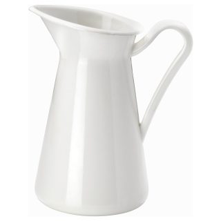 Vazo/Sürahi, Beyaz, 22 cm