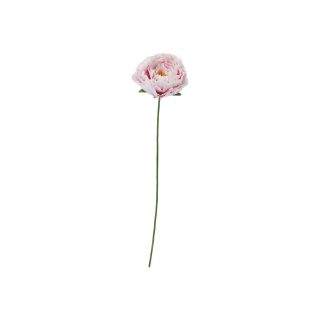 Yapay Çiçek, Beyaz-Açık Pembe, 50 cm, Şakayık