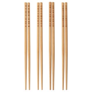 Yemek Çubuğu, Bambu, 4 Çift