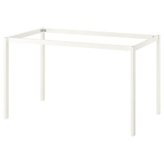 Yemek Masası İskeleti, Beyaz, 125x74x73 cm