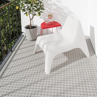 Yer Döşemesi, Açık Gri, 0.81 m², 9 adet
